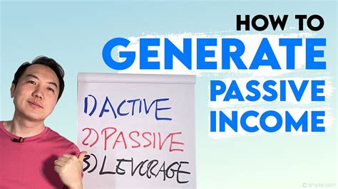 How To Generate Passive Income Youtube