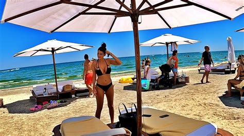 Kwalk Mamaia Charming Beaches At Black Sea Plaja Mamaia Constanta Romania Youtube