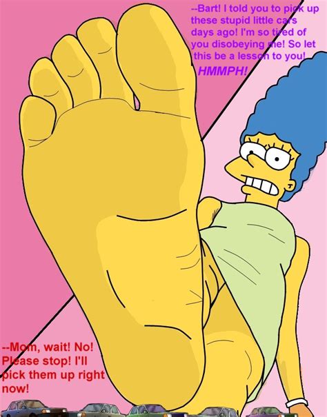 Marge Simpson Giantess Feet Crush