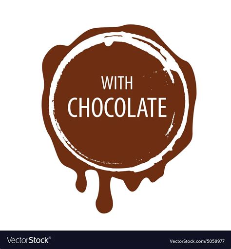 Logo Chocolate Printing For Labels Download A Free Preview Or High