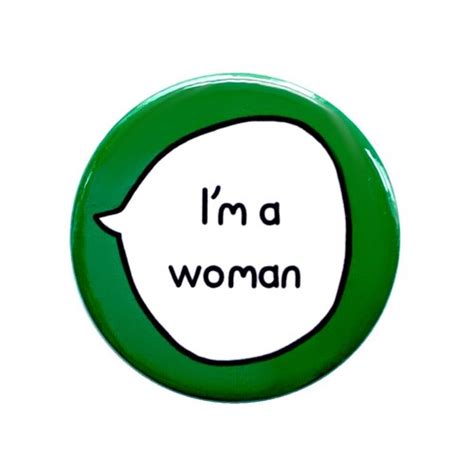 I M A Lesbian Pin Badge Button Etsy