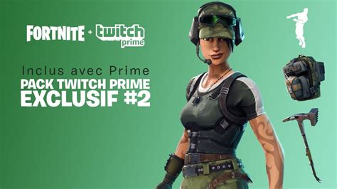 Découvrez Fortnite Avec Le Pack Twitch Prime 2