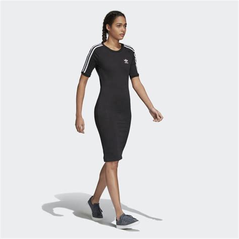 Also set sale alerts and shop exclusive offers only on shopstyle. 3-Stripes Dress Black Womens | Adidas dress, Striped dress ...