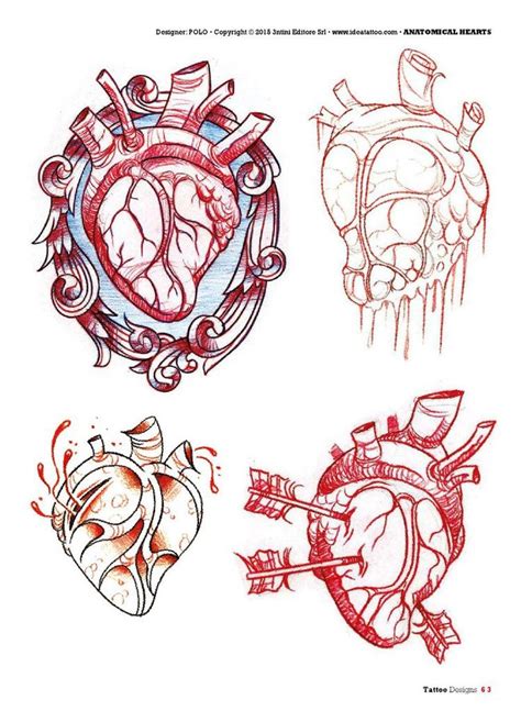 Sacred And Anatomical Hearts Tattoo Anatomical Heart Tattoo Heart Tattoo Anatomical Heart