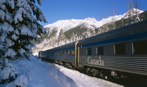 Rockies Winter Rail Holiday Canadian Affair