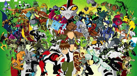 Ben 10 Omniverse All Aliens Wallpapers