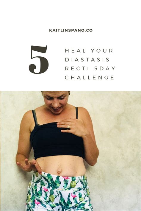 Heal Your Diastasis Recti In 5 Days Diastasis Recti Diastasis