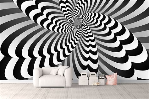Abstract Optical Illusion Background Wallpaper (50855) | Backgrounds ...