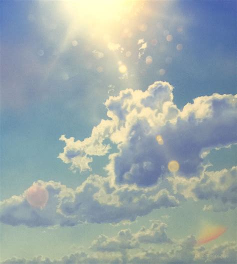 Pin By Panda Trash On Bedrooms Cloud Painting Acrylic Sky Painting