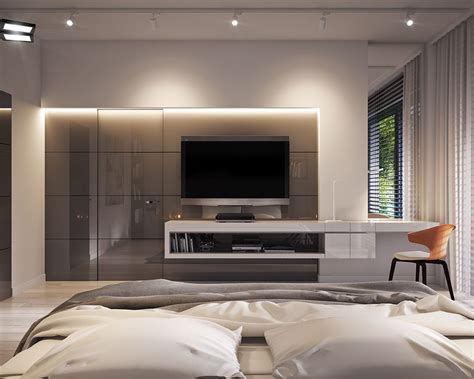 Incredible Bedroom With Tv Wall Design And Decor Ideas Design Decor Bedroom Wall Units