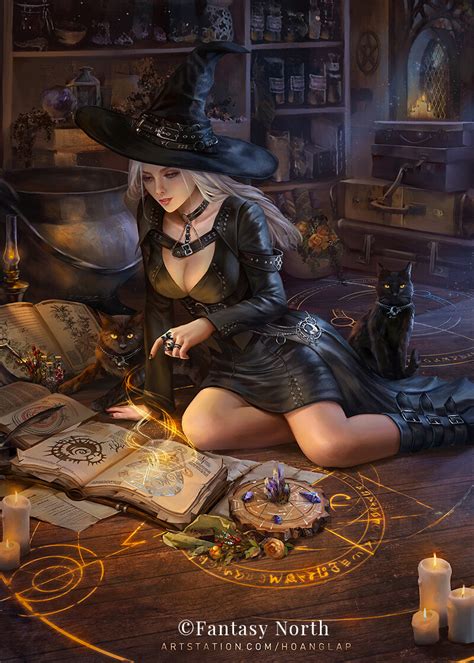 artstation witch apprentice