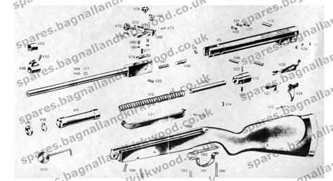 Webley Vulcan Spare Parts Bagnall And Kirkwood Airgun Spares