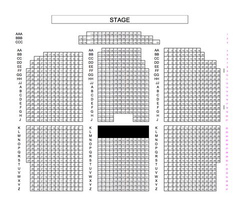 Keswick Theater Seating Chart Theater Seating Chart