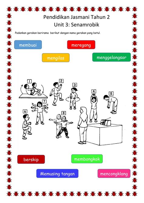 Buku teks digital pendidikan kesihatan (pk) kssr tahun 5. Pendidikan Jasmani Tahun 2 Senamrobik