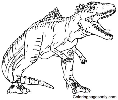 Giganotosaurus Coloring Pages