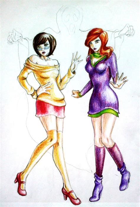 Velma And Daphne By Allyedfrown On Deviantart