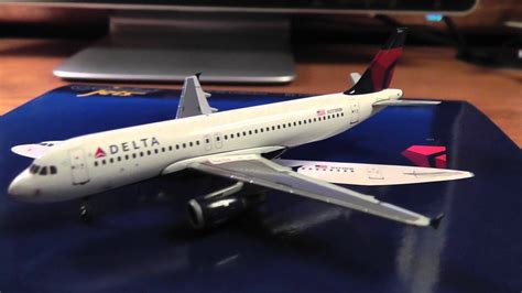 Gemini Jets 1400 Delta Airlines Airbus A320 Unboxingreview Youtube
