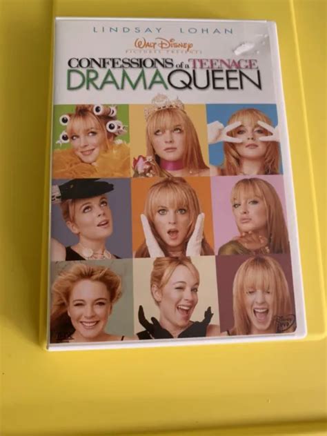 Disney S Confessions Of A Teenage Drama Queen Dvd Lindsay Lohan Picclick