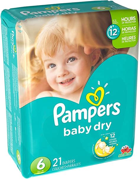 Pampers Baby Dry Diapers Size 6 21 Ct Baby