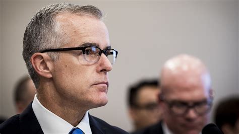 Andrew Mccabe Faces Possible Firing Days Before Retirement From Fbi