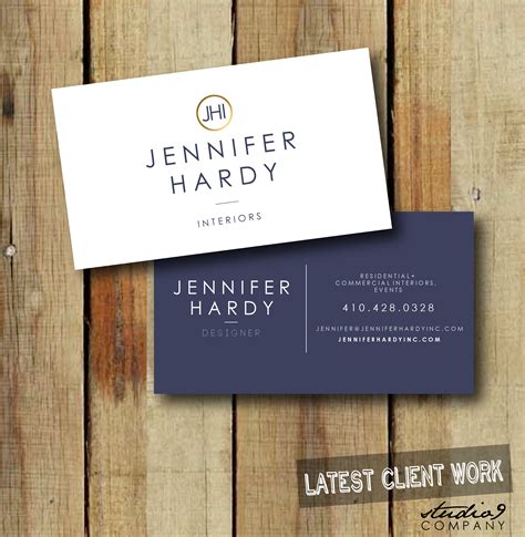 You want to feel like they value your business. Pin by Studio 9 Co on studio 9 co | Classic business card ...