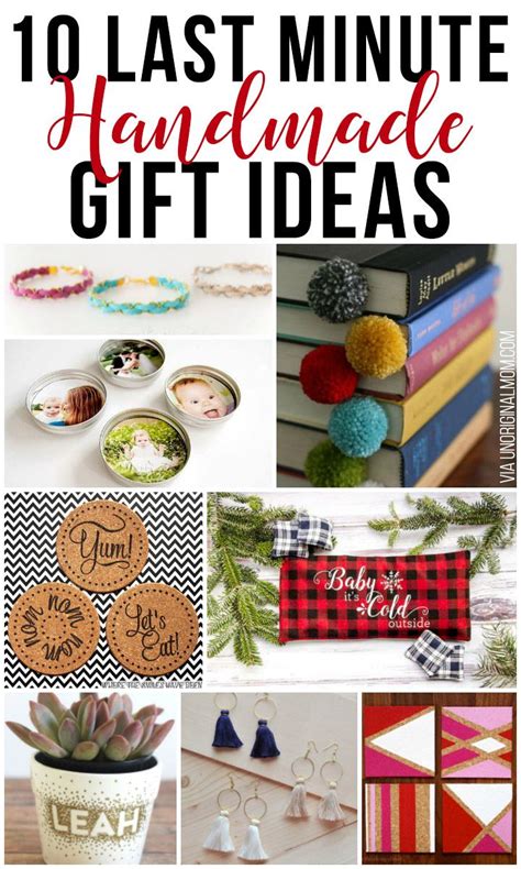 10 Last Minute Handmade T Ideas Unoriginal Mom Diy Christmas