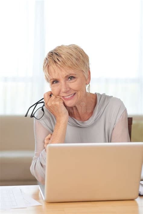 Experienced Business Woman Stock Image Image Of Elderly 114266879