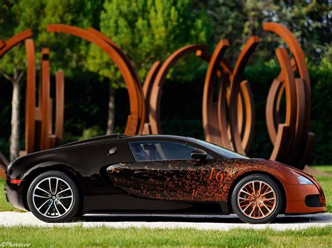 Bugatti Veyron Grand Sport Venet 2012 Vraie œuvre Dart