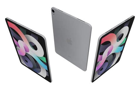 Apple Ipad Air 4 2020 All Colors 3d Model By Reverart