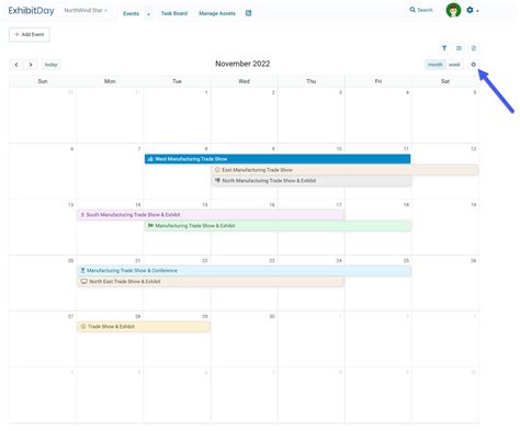 Personalization Of The Event Calendar View Color Coding By Event