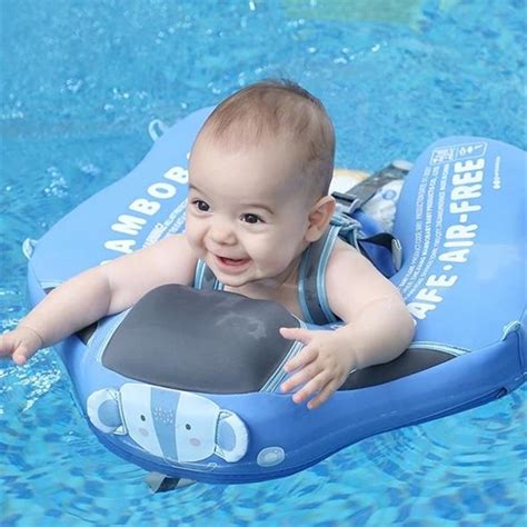 Baby Pool Float With Sunshade Swimming With Canopy Shade Non Inflatable