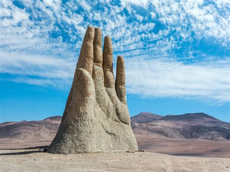 Why Theres A Giant Hand In Chiles Atacama Desert Condé Nast Traveler