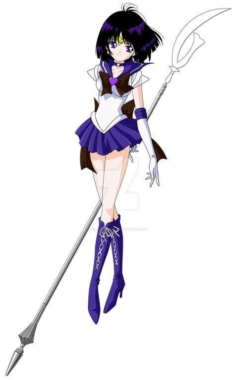 Sailor Saturn By Flavio Ruru On DeviantArt Png For Free Download DLPNG Sailor Moon
