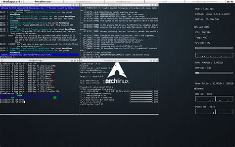 F Limas Weblog Arch Linux Distro