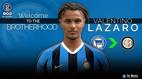 He made his full debut for red bull salzburg on 3. OFFICIAL - Inter Complete The Signing Of Valentino Lazaro