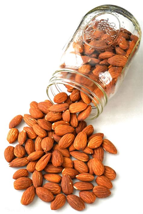 Dry Roasted Almonds Sum Of Yum