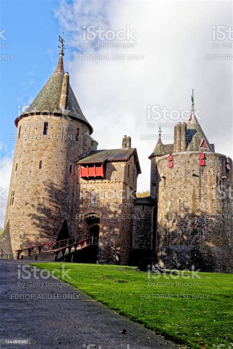 Castell Coch Red Castle Gothic Revival Castle Stock Photo Download