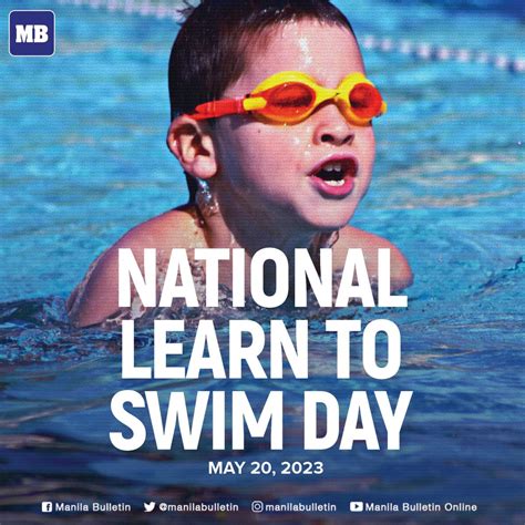 Manila Bulletin News On Twitter Today Is National Learn To Swim Day