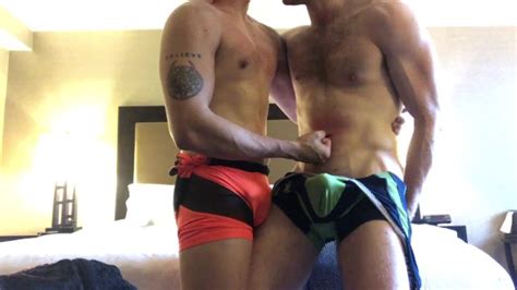 Ash And Rocky Close Up Gutpunching And Ballbusting In Singlets Thumbzilla