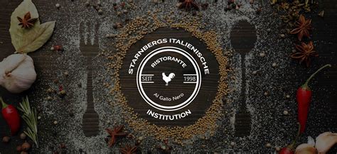 An announcement must be commercial character goods and services advancement through p.o.box sys HOME - ITALIENISCHES RESTAURANT Starnberg AL GALLO NERO