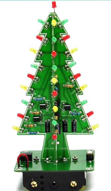 Led Light Up Christmas Tree Pcb Computer Programmer Software Etsy Uk
