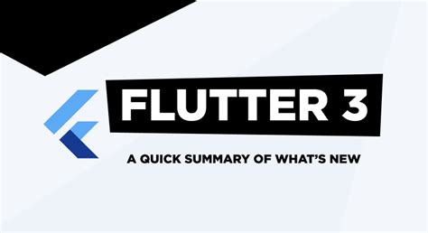 Whats New In Flutter 30 The Ultimate Guide For You