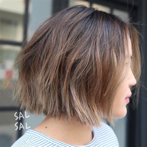 Kerry washington dark curly asymmetrical bob hairstyle. 50 Cute and Easy-To-Style Short Layered Hairstyles