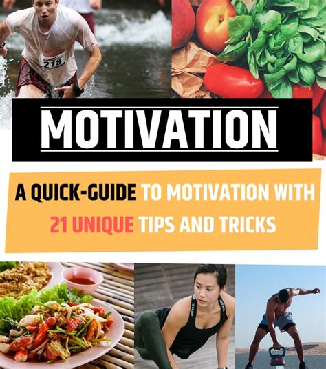 21 Tips For Better Motivation