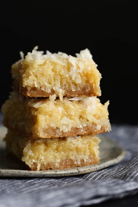 Coconut Butter Bars Easy Coconut Dessert Recipe