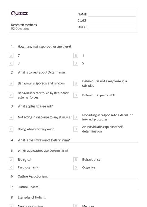 50 Research Strategies Worksheets For 1st Year On Quizizz Free