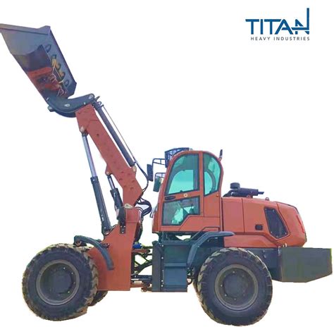 New Titan Nude In Container Front End Telescopic Boom Loader With Tuv
