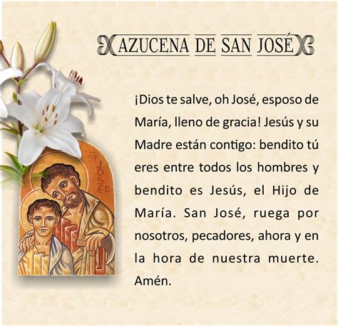 Tarjetas Y Oraciones Catolicas Oraciones A JosÉ Y MarÍa
