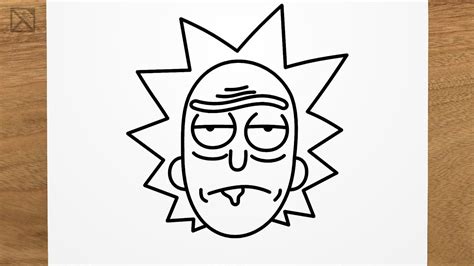 Cómo Dibujar Rick Rick Y Morty Paso A Paso Fácil Y Rápido Easy