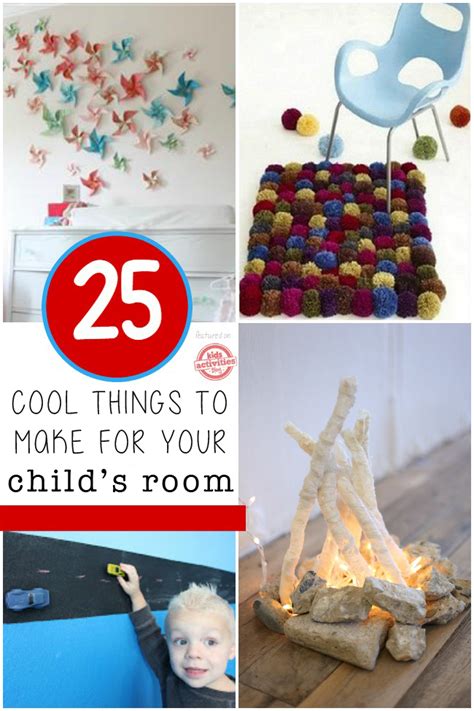 25 Creative Diy Projects For Kids Rooms Kids Activities Blog